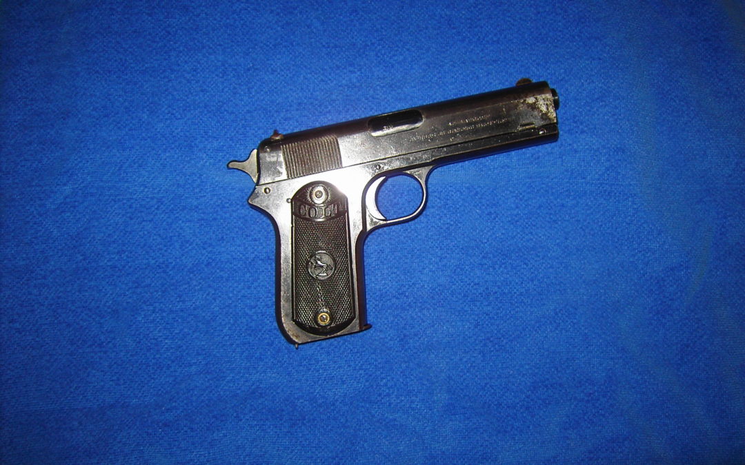 Pistolet colt 38acp Modèle 1903 pocket hammer (1914)